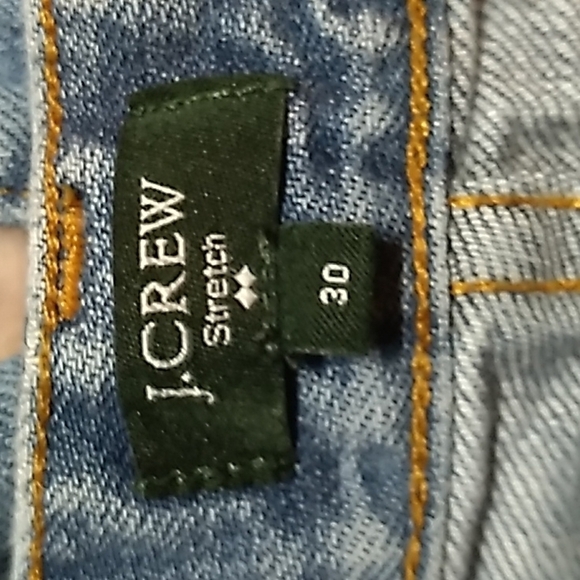 J. CREW 30 TOOTHPICK destressed jeans 👖 - Picture 3 of 4